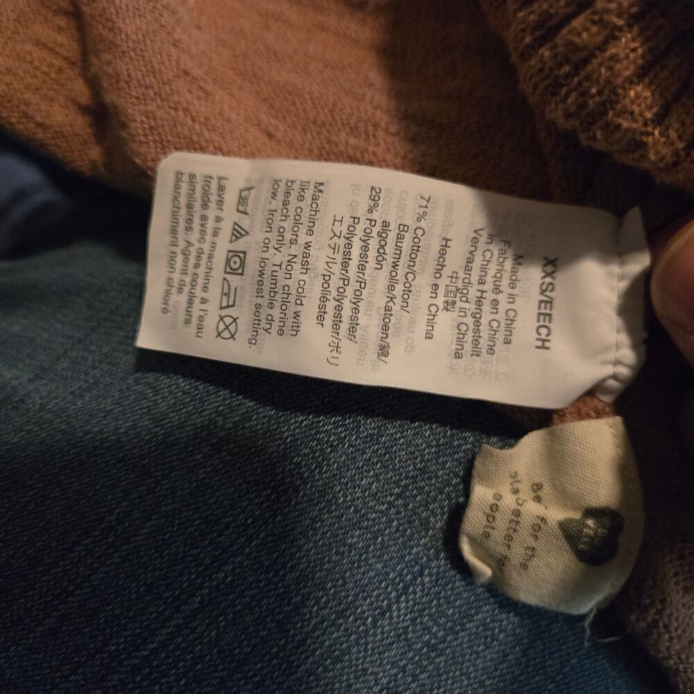 Madewell Cardigan XXS Mauve Open Front Cozy Knit - Picture 4 of 11